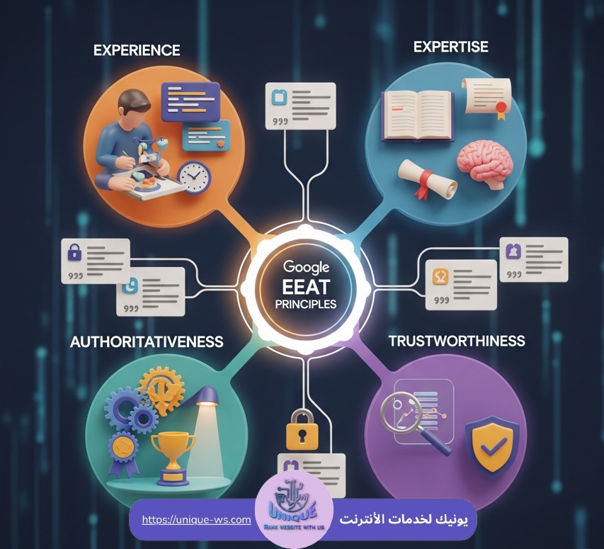 مبادئ EEAT في السيو SEO