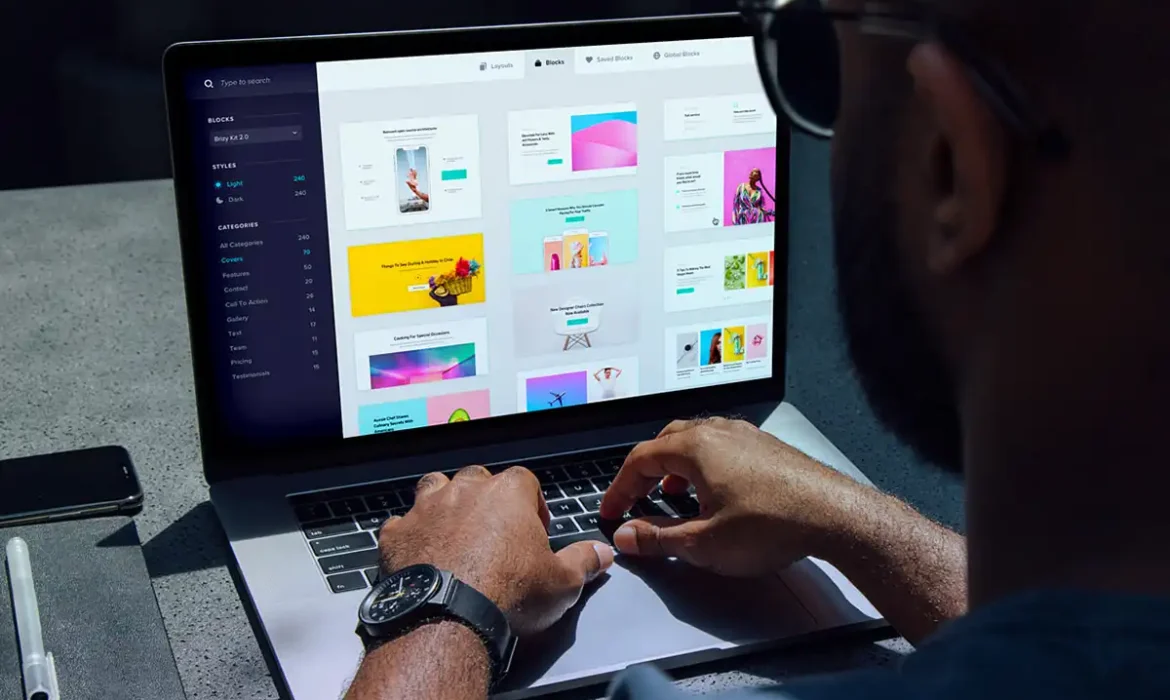 إنشاء موقع احترافي