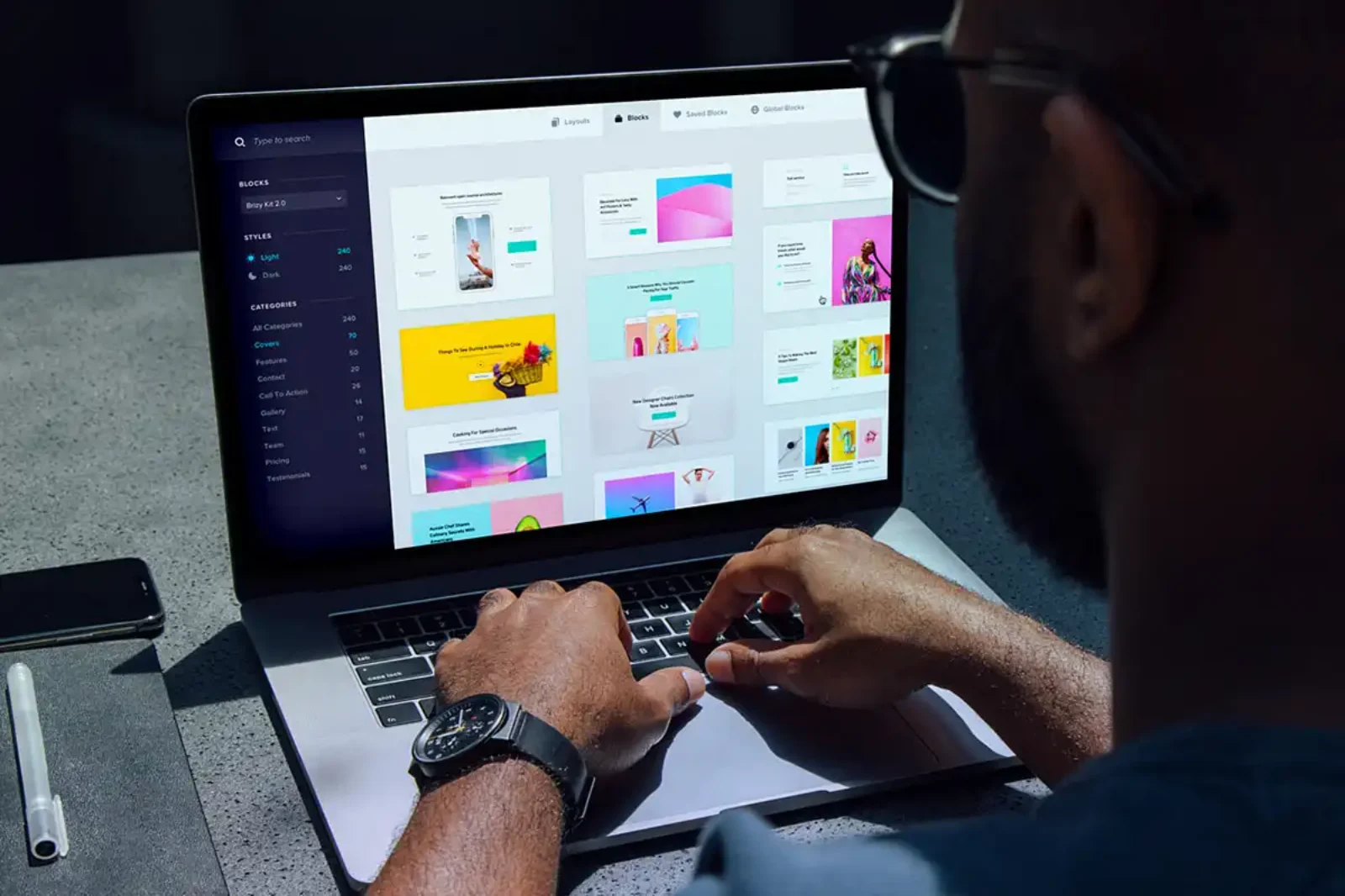 إنشاء موقع احترافي