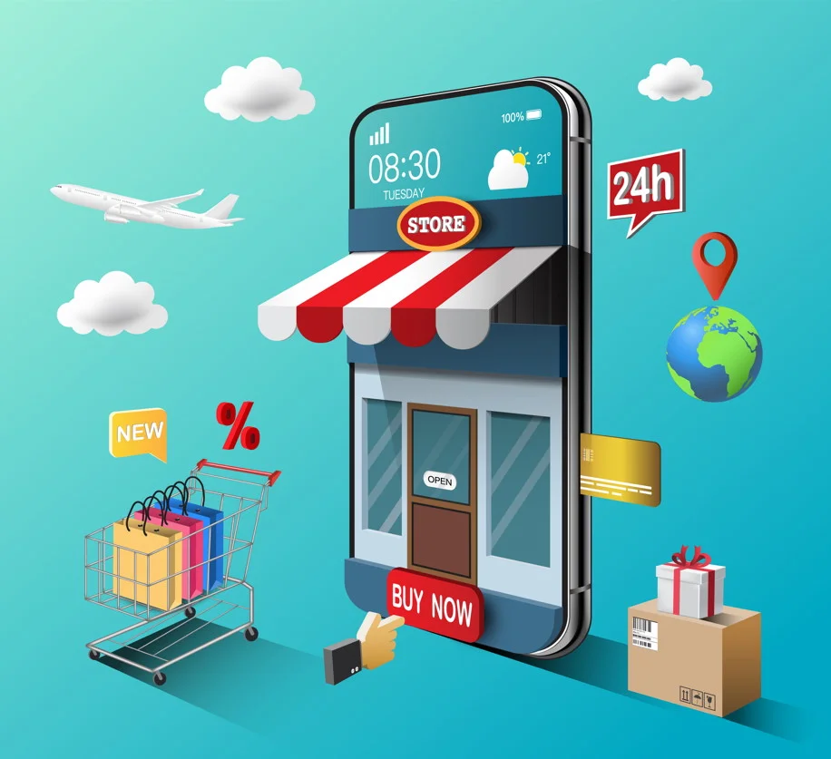 أدوات بناء المتاجر الألكترونية