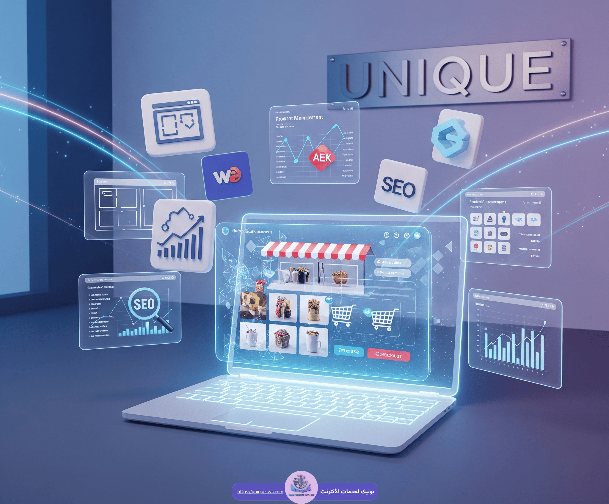 أدوات بناء المتاجر الإلكترونية