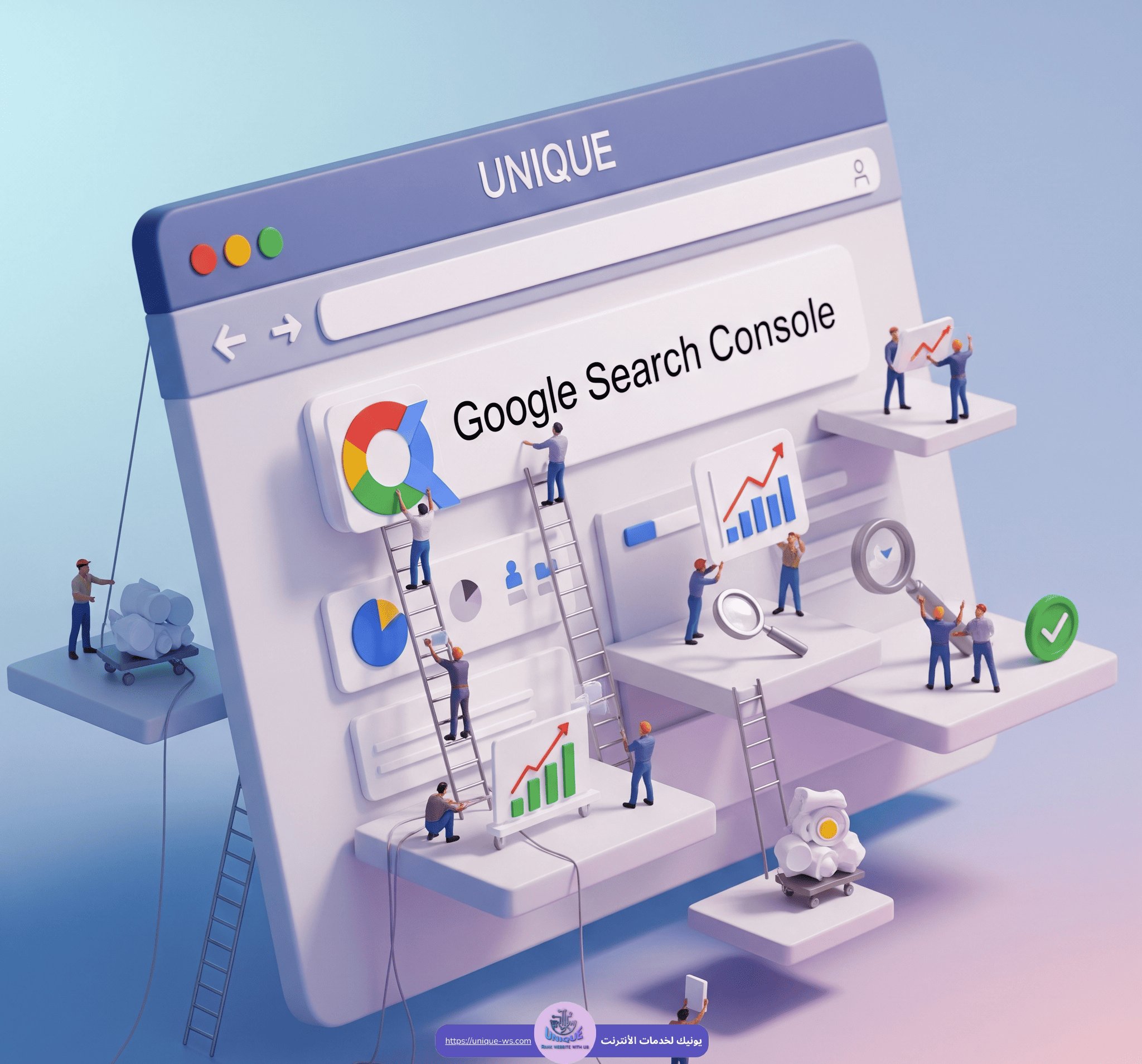 دليل اضافة موقعك مع مشرفي المواقع Google Search Console الشامل