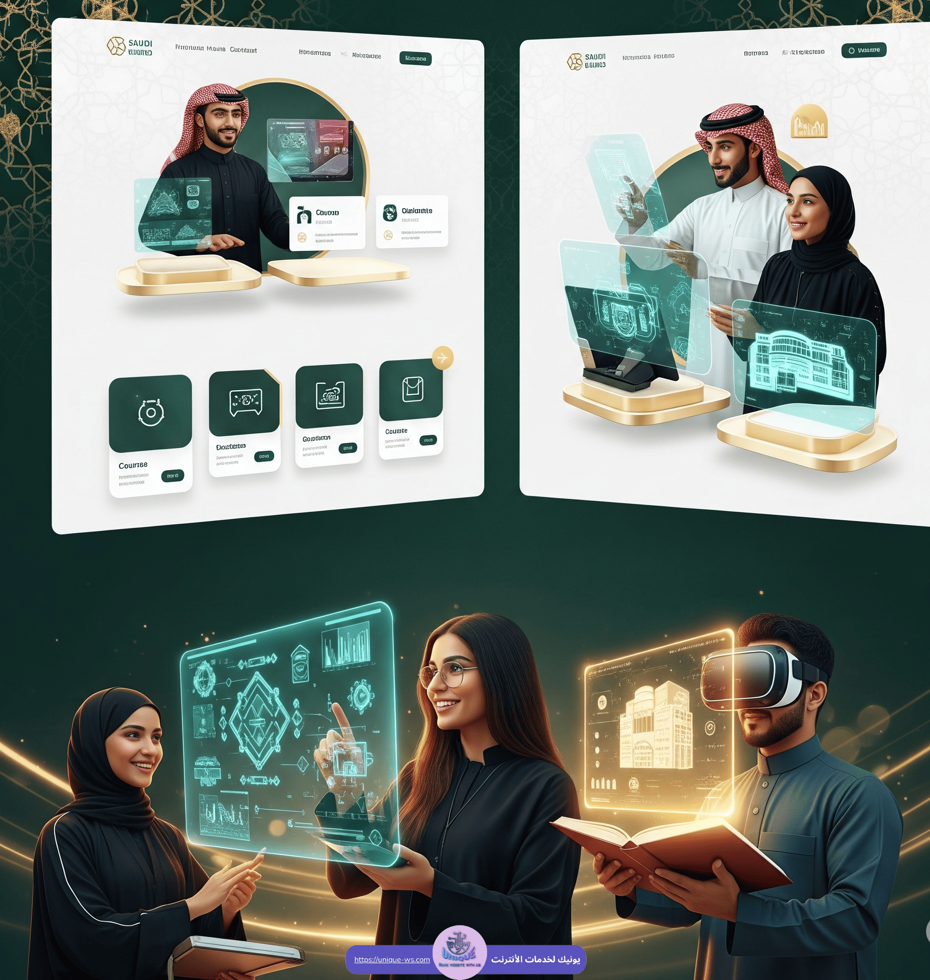 تصميم موقع تعليمي في السعودية