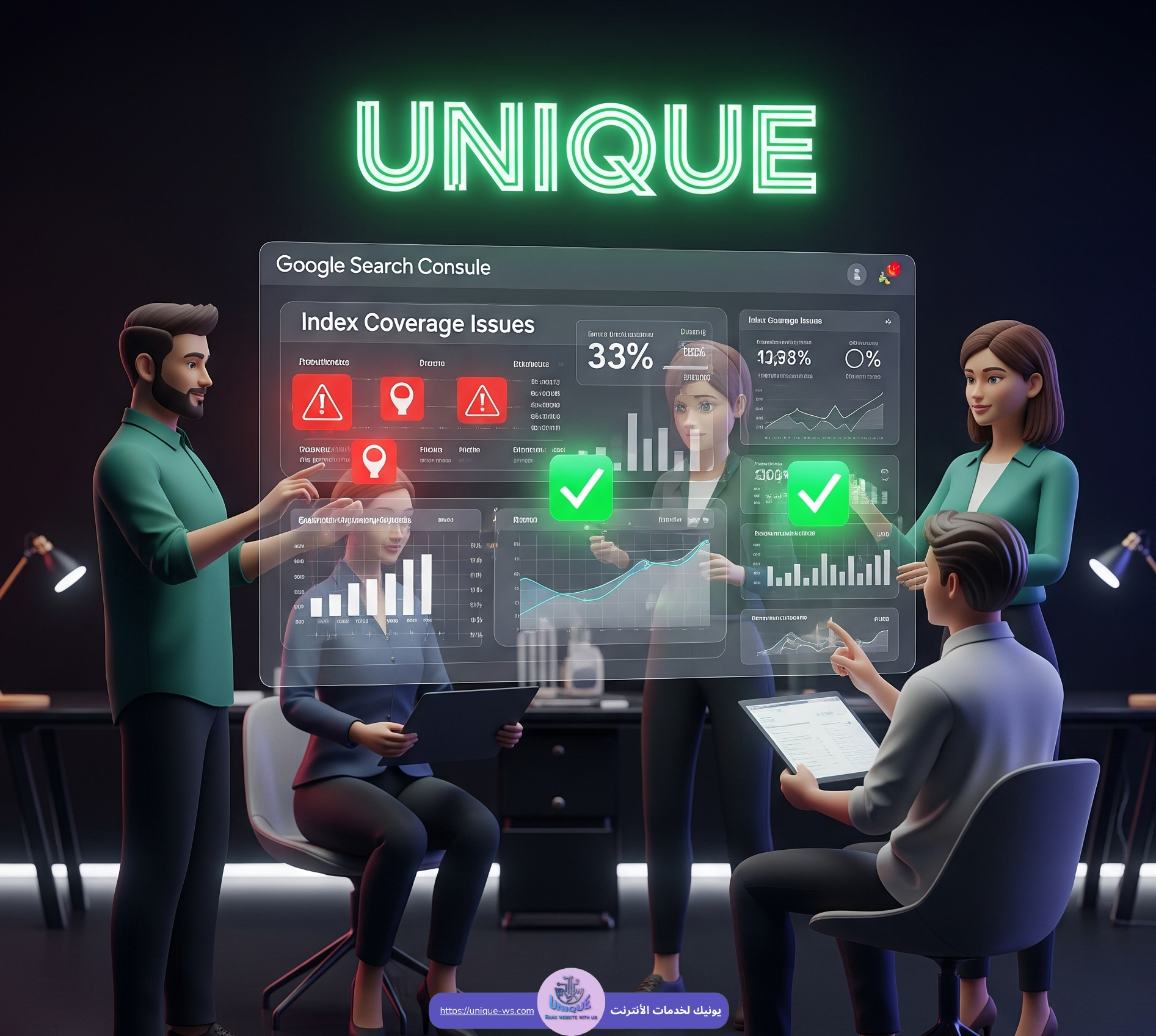 حل مشكلة تغطية الفهرس