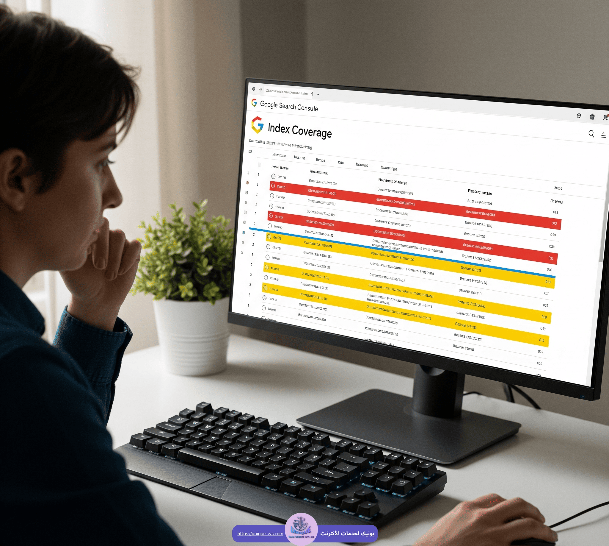 حل مشكلة تغطية الفهرس