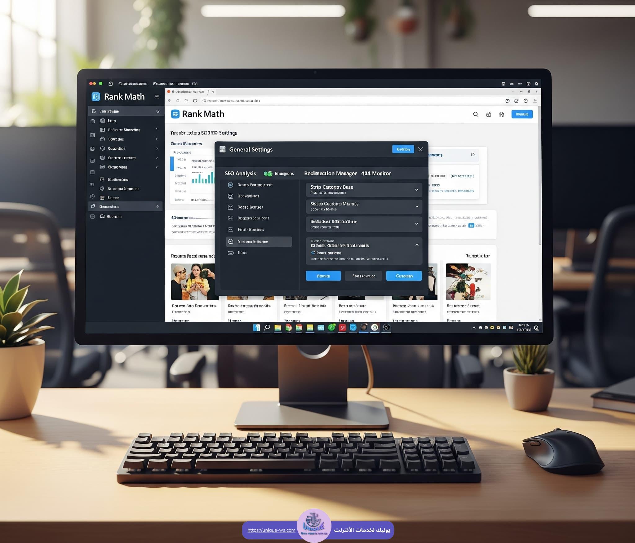 إضافة RANK MATH