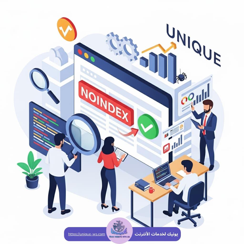 فحص وإصلاح NOINDEX