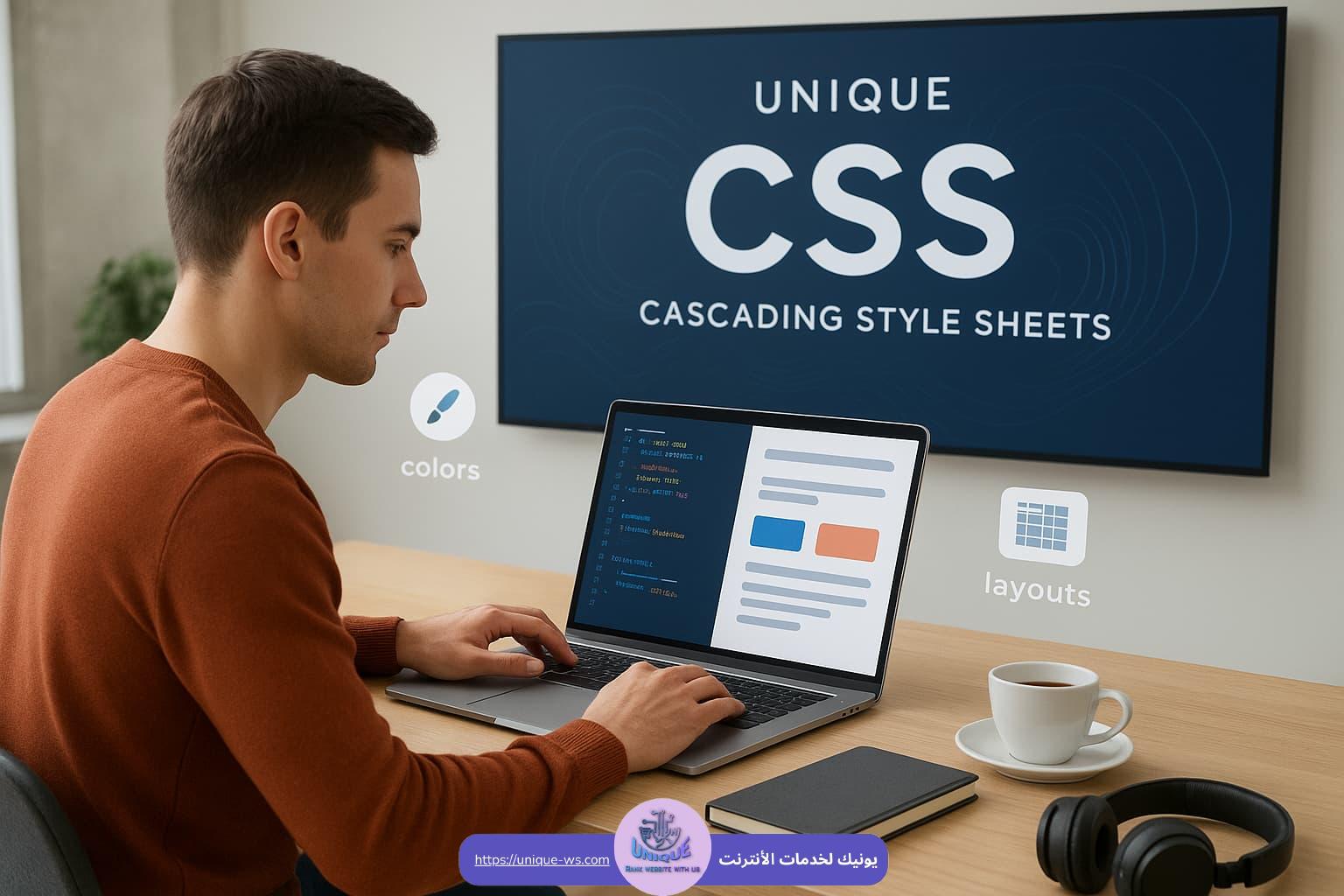 تصميم موقع ويب بلغة CSS