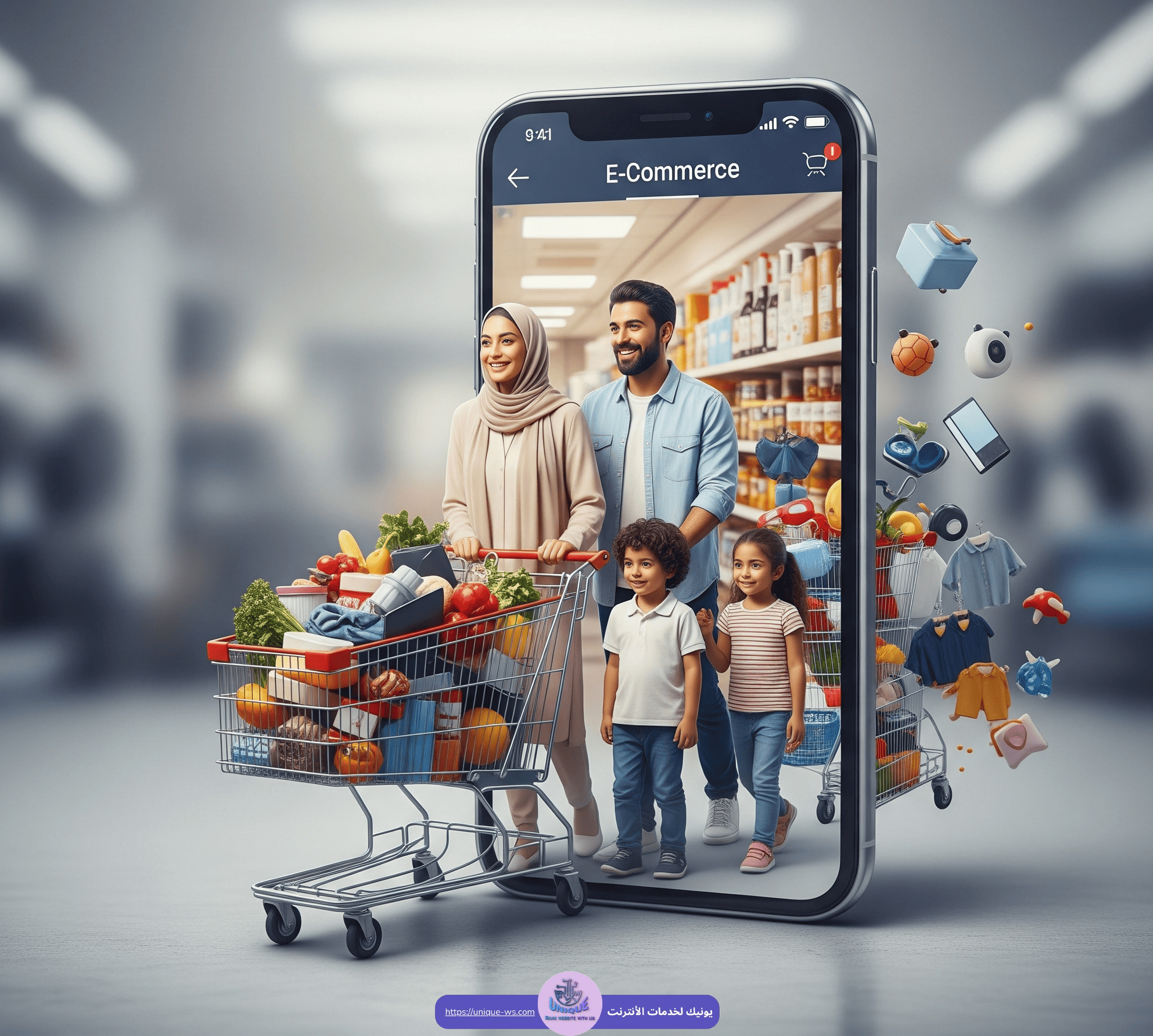 تطبيق متجر الكتروني مجاني