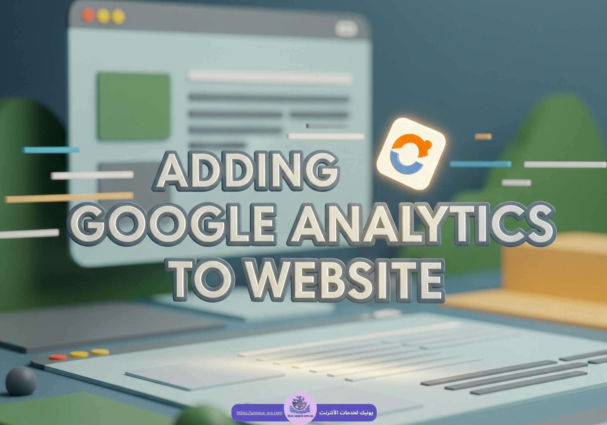 إضافة Google Analytics إلى موقعك الإلكتروني
