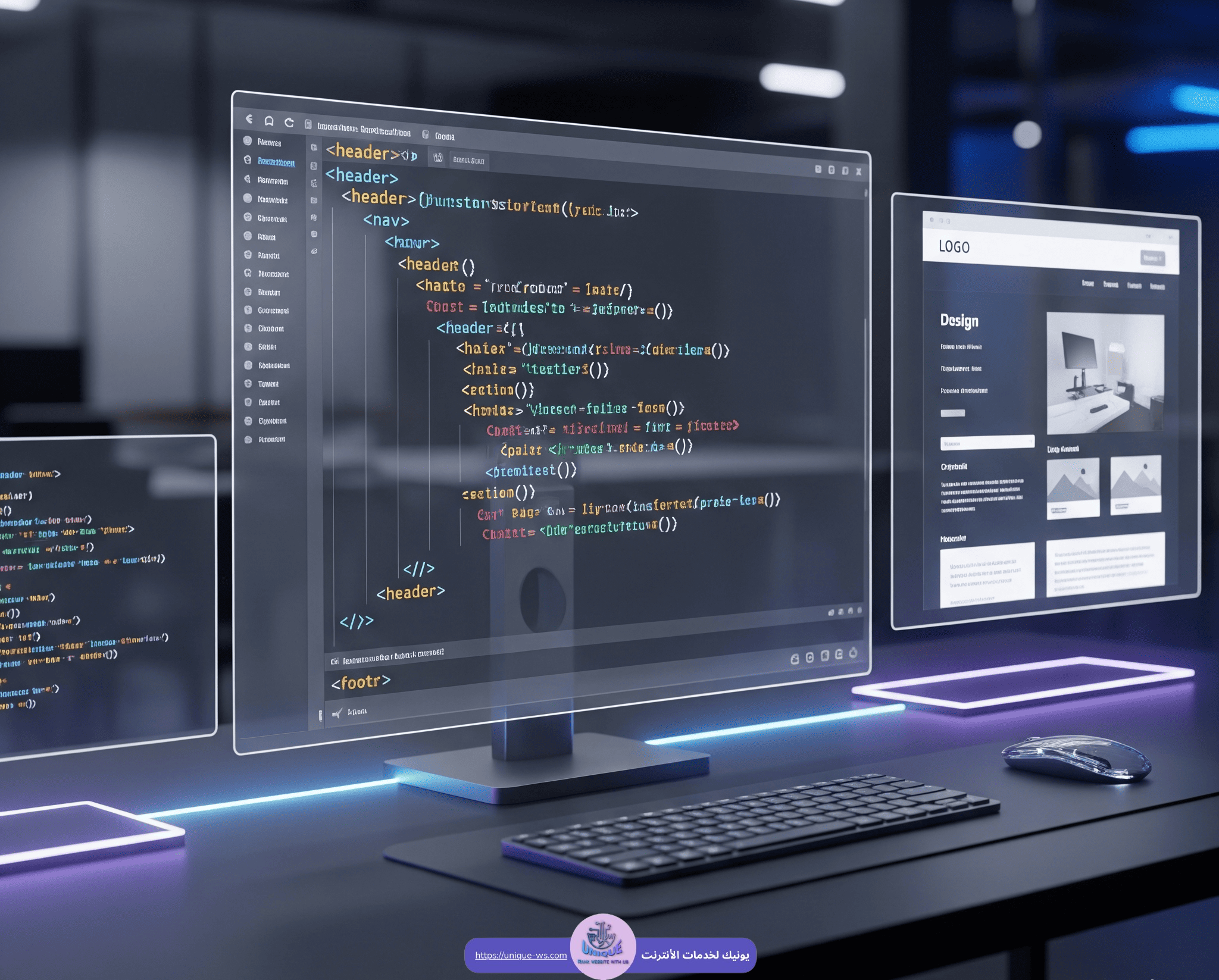 تصميم المواقع بلغة HTML