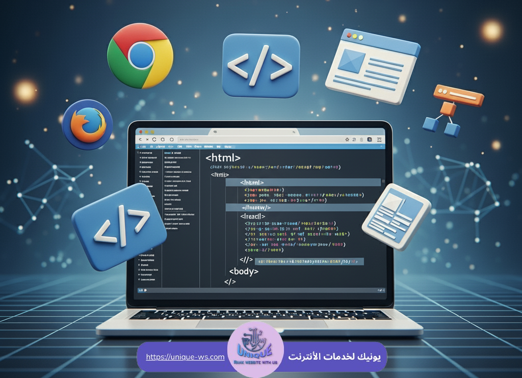 تصميم المواقع بلغة HTML