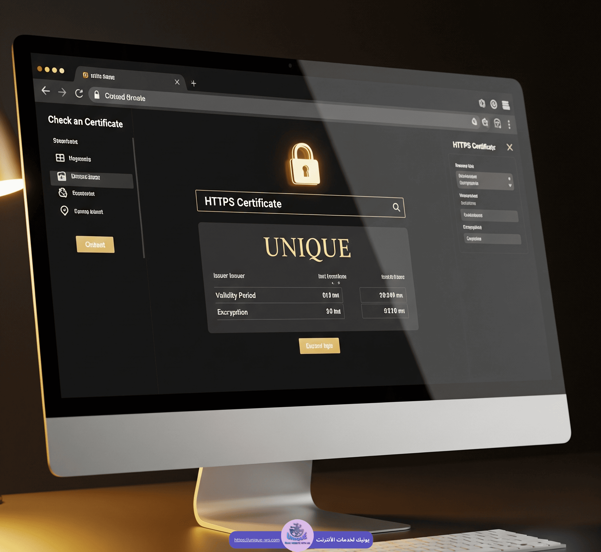 فحص موقعك من https
