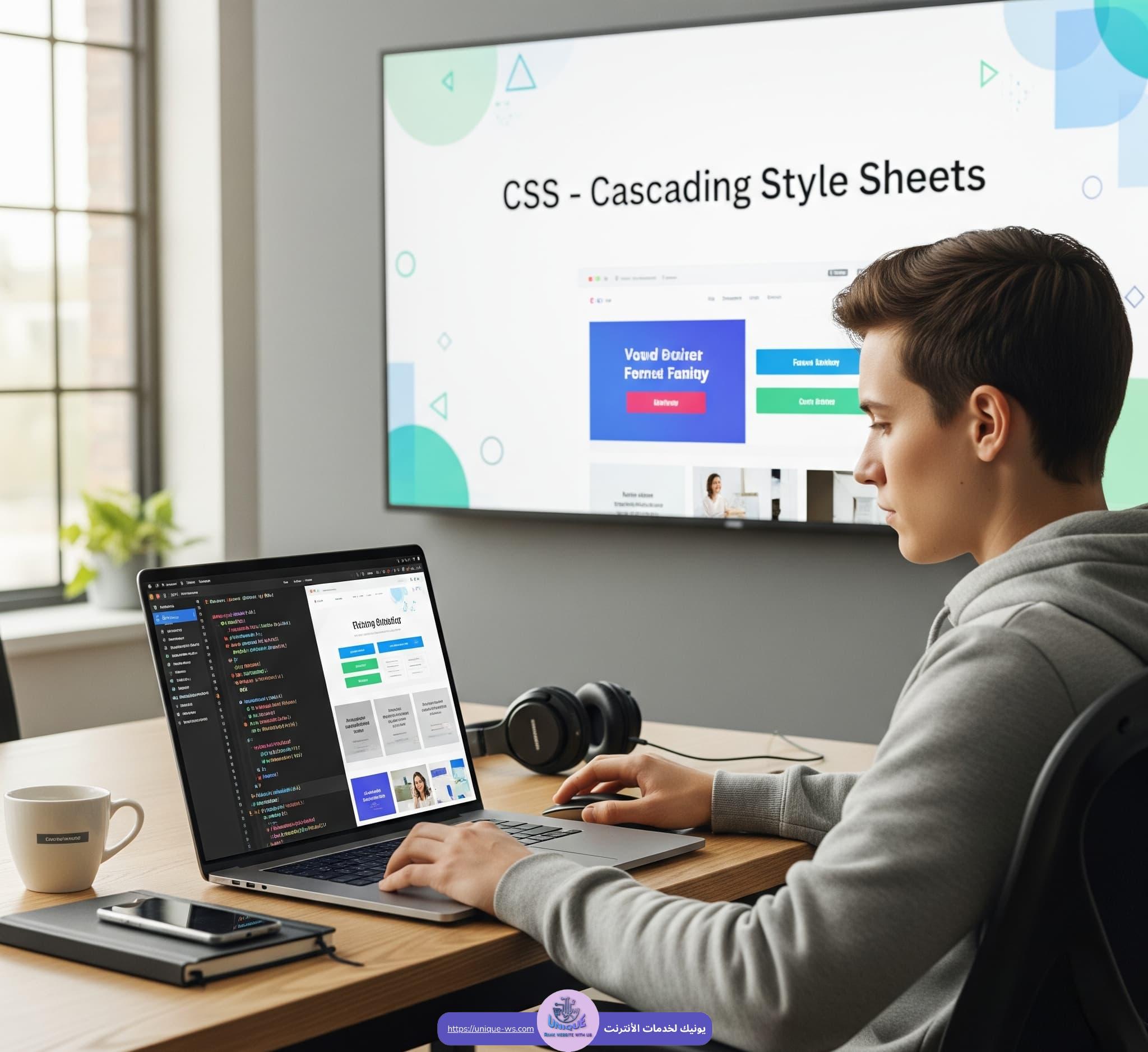تصميم موقع الكتروني بلغة CSS | دليل شامل للمبتدئين
