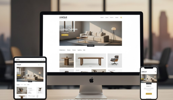 تصميم موقع أثاث تصميم موقع أثاث