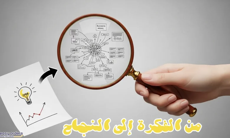 تحويل الفكرة إلى موقع الكتروني ناجح